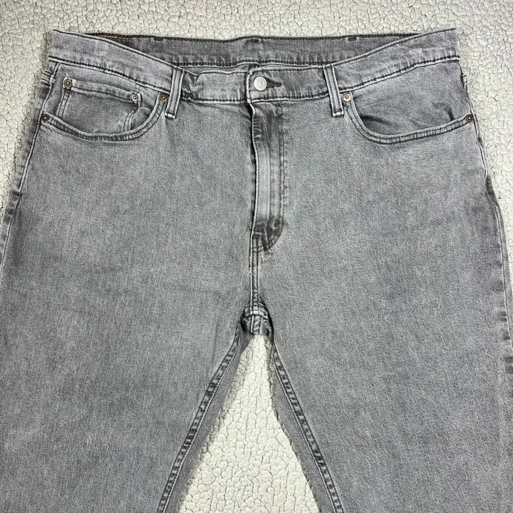 Levis 559 Relaxed Straight Gray Denim Jeans Mens 40x30 (40x27)